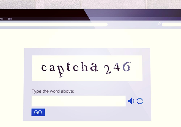 A CAPTCHA that tells you the answer in alternative text.