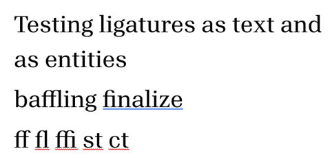 Text in a Word document in font that looks fine.