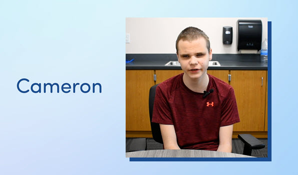 Meet Cameron our April 2025 Student of the Month